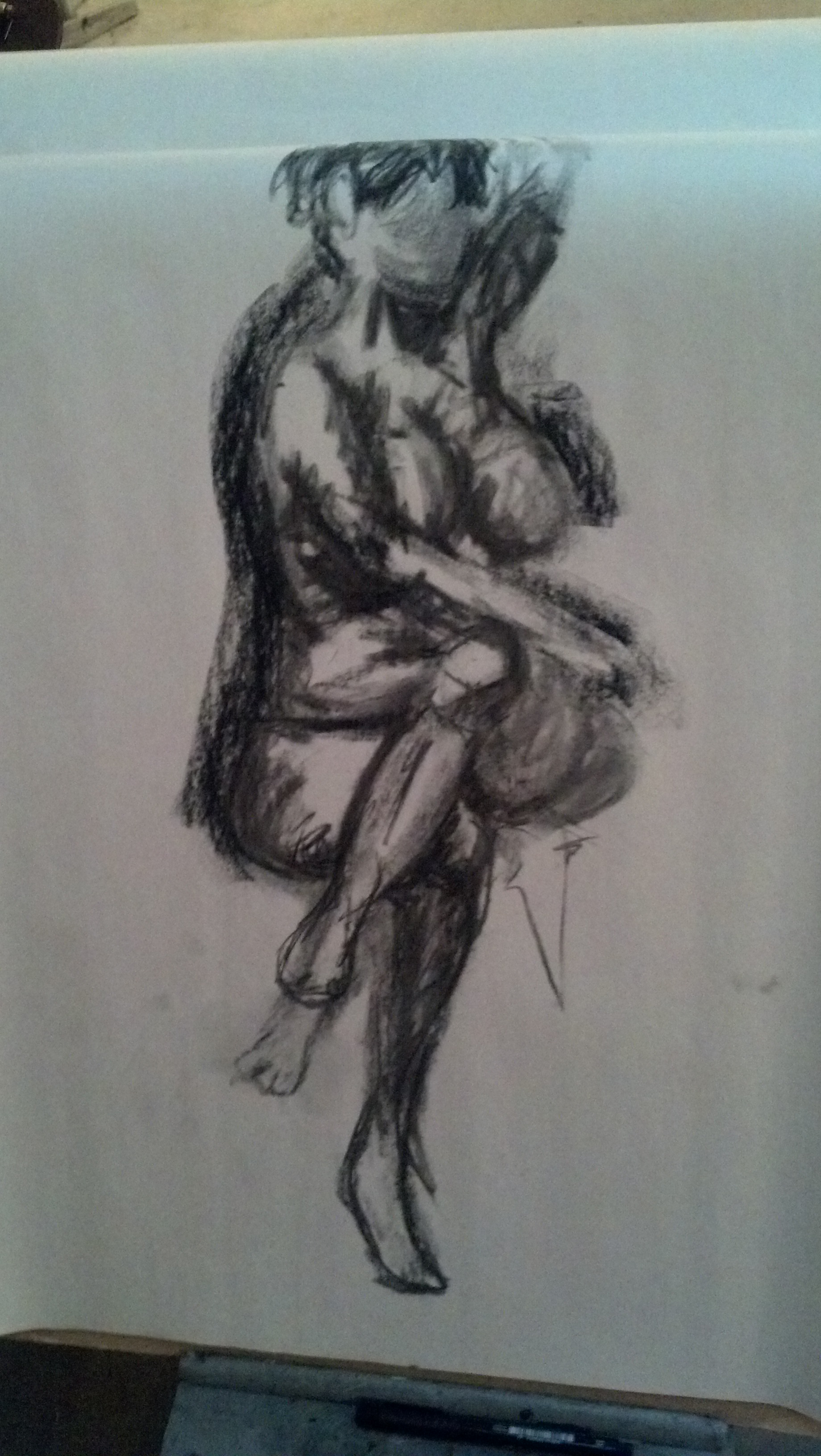 2013 Winter Modeling Amber Love Figure Drawing