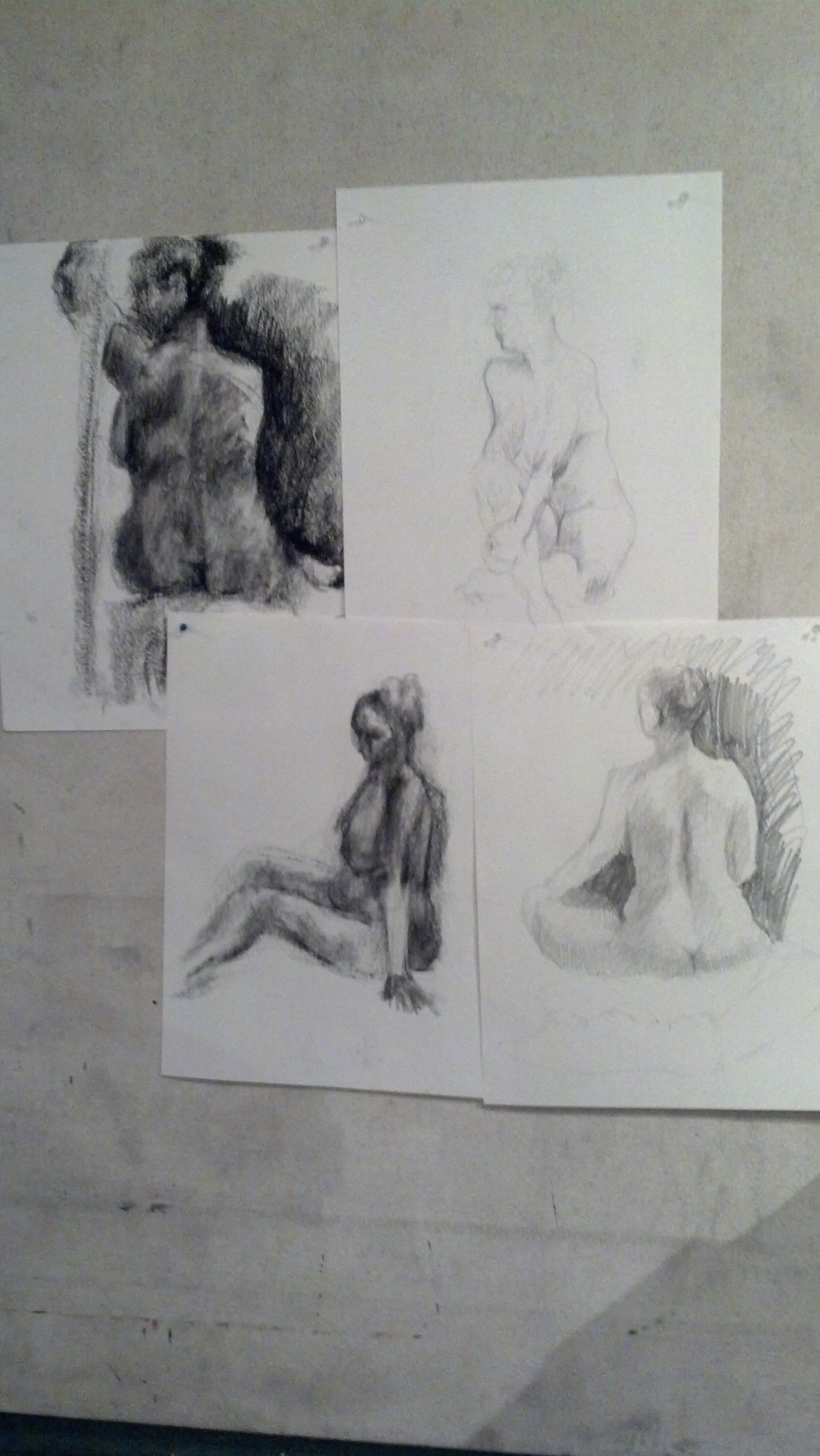 2013 Winter Modeling Amber Love Figure Drawing