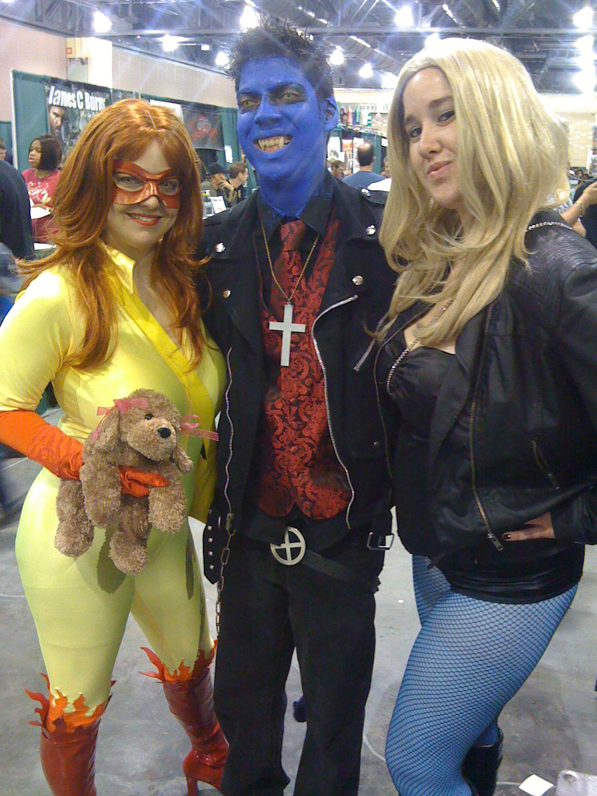 wwp philly 2011 costumes cosplay Leroy nightcrawler Ashley canary firestar