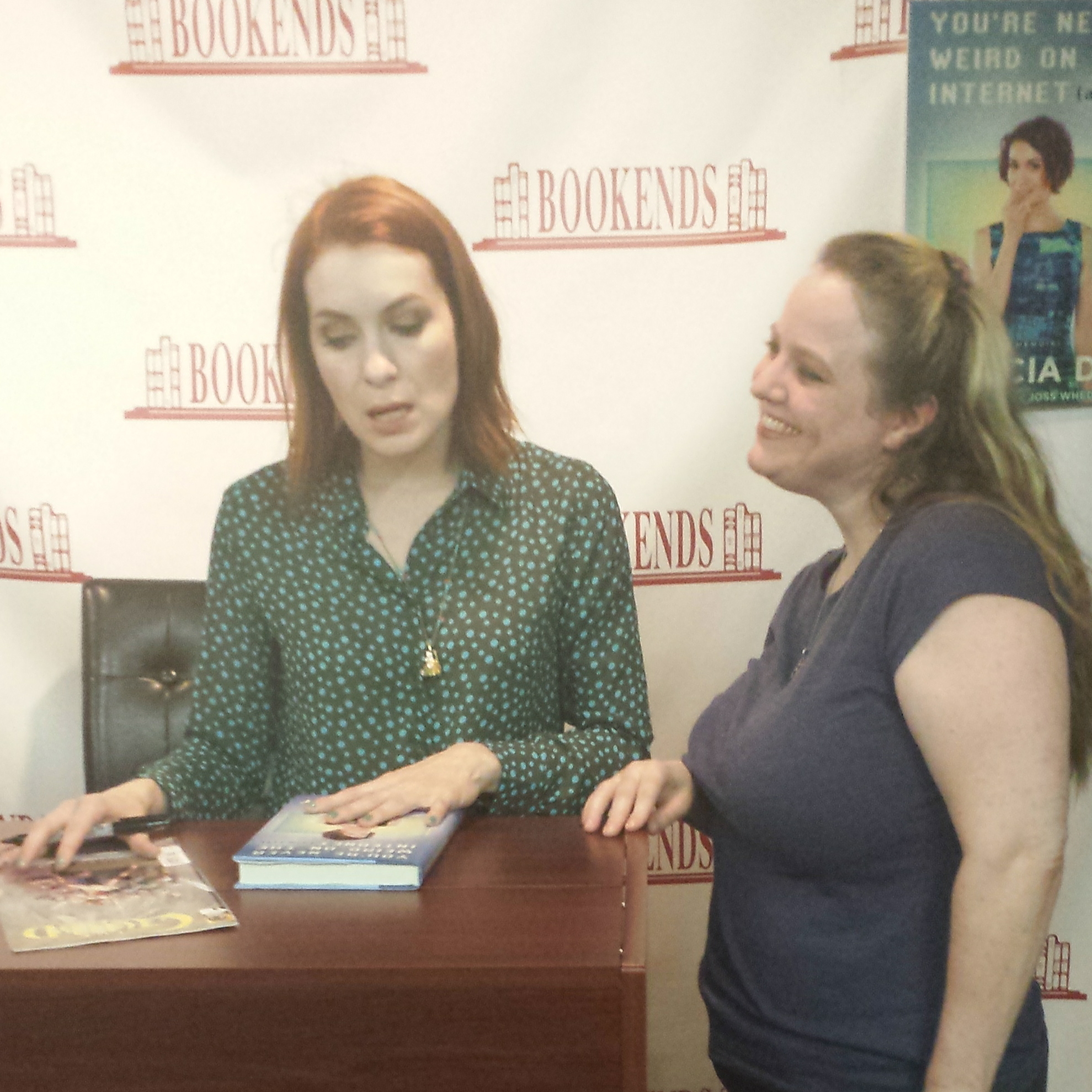 felicia day book signing