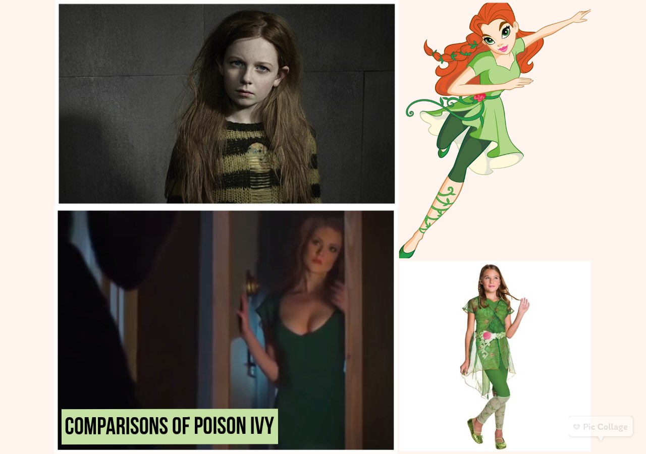 poison ivy collage