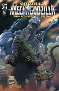 IDW Comics Godzilla: Mecha Godzilla 50th Anniversary Special cover A