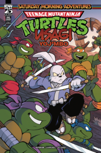 IDW Comics Saturday Morning Adventures Teenage Mutant Ninja Turtles with Usagi Yojimbo cover A