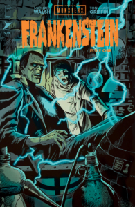 first of the Connecting Covers by Francavilla on Univ Monsters Frankenstein