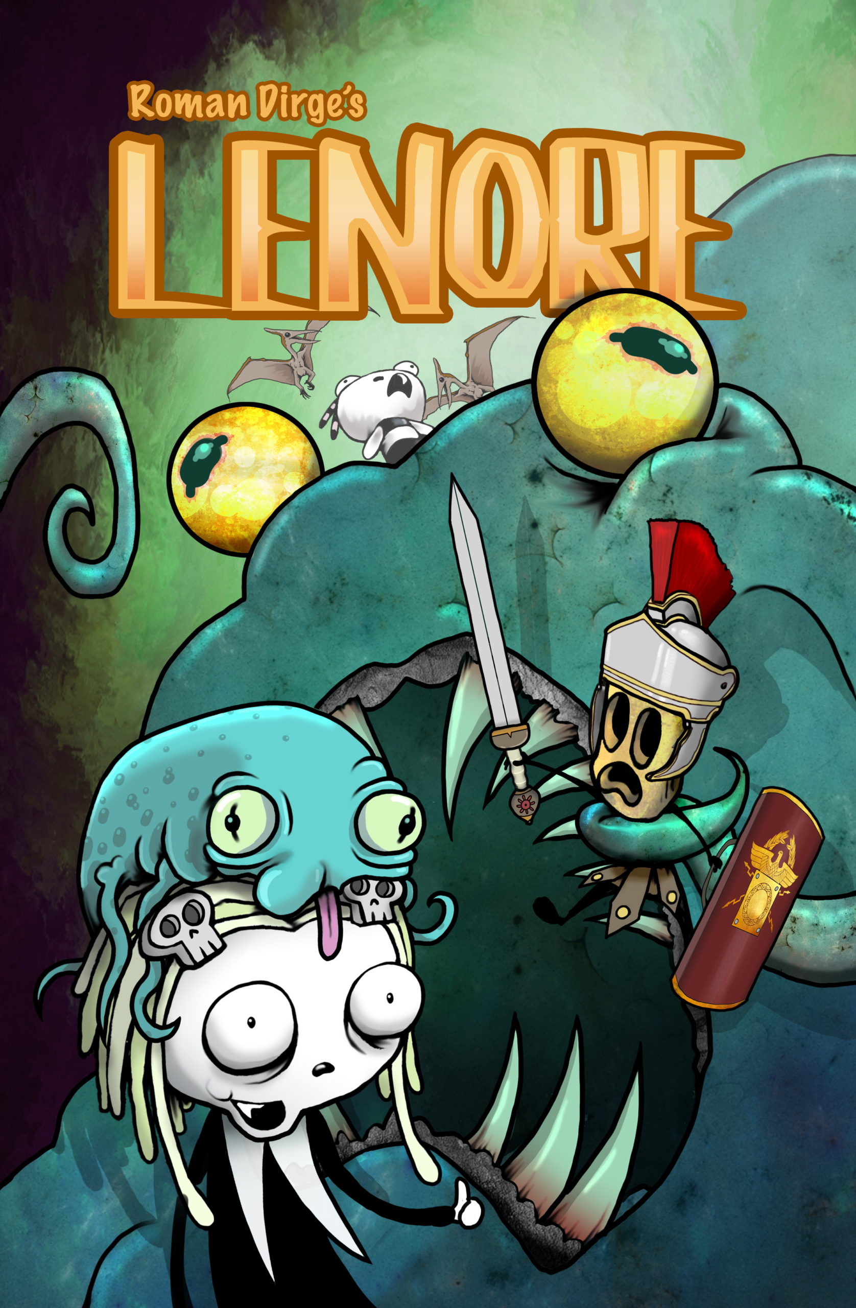 Lenore The Time War #1 Cover A Roman Dirge